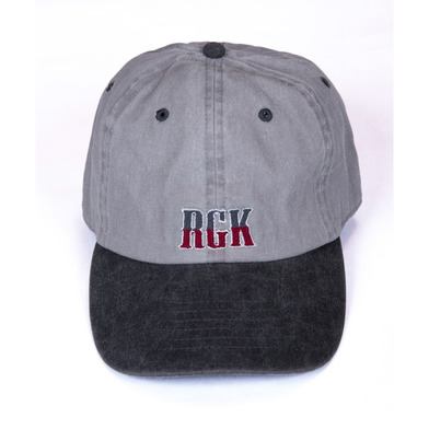 【新商品】RGK テキスト ツートンキャップ [BLK]